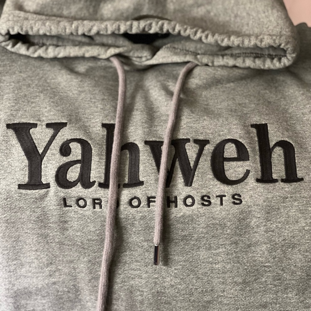 Gray Yahweh Hoodie